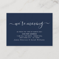 Eenvoudige Manuscript Verandering van Adres