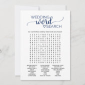 Eenvoudige marinescalligrafie zei hij dat ze het s kaart (Achterkant)