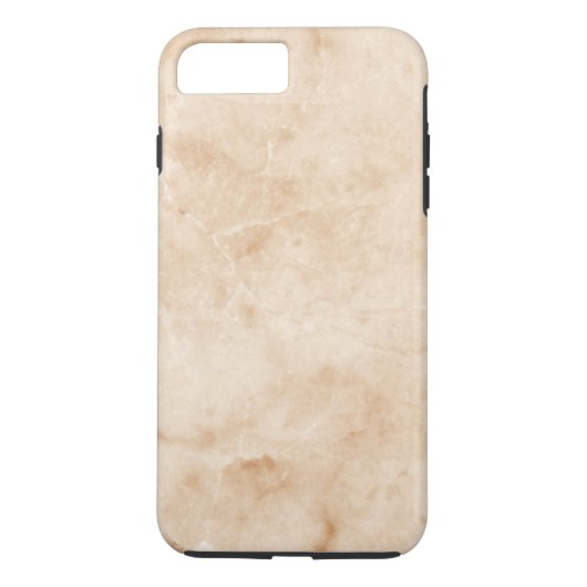 Eenvoudige marmer textuur gepersonaliseerd Case-Mate iPhone case (Achterkant)