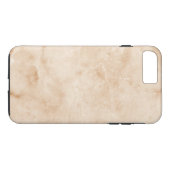 Eenvoudige marmer textuur gepersonaliseerd Case-Mate iPhone case (Achterkant (Horizontaal))