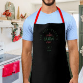 Eenvoudige matching cookie bakken crew schort