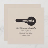 Eenvoudige mededeling over het verplaatsen van sle aankondiging (Voorkant / Achterkant)