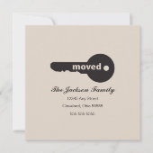 Eenvoudige mededeling over het verplaatsen van sle aankondiging (Voorkant)