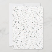 Eenvoudige mededeling van de geboorte van de Foto  Aankondiging (Achterkant)