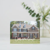 Eenvoudige mededeling van foto's briefkaart (Staand voorkant)