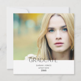 Eenvoudige mededeling van het Afstuderen van de Fo