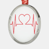 Eenvoudige medische metalen ornament (Links)