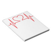 Eenvoudige medische notitieblok (Schuin)