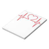 Eenvoudige medische notitieblok (Linkerzijde)