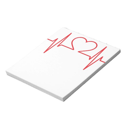 Eenvoudige medische notitieblok (Linkerzijde)