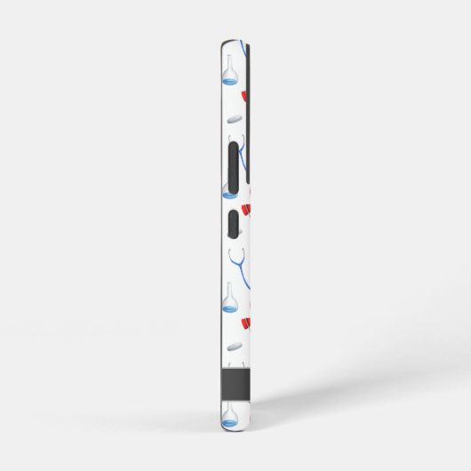 Eenvoudige Medische Patroon Nurse Samsung Galaxy Hoesje (Rechterkant)