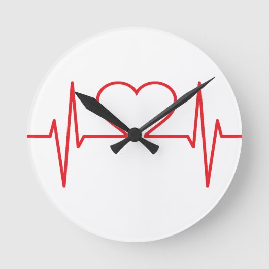 Eenvoudige medische ronde klok (Voorkant)