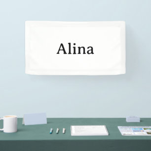 Eenvoudige merkpromotie 1,6' x 3' Binnen Spandoek