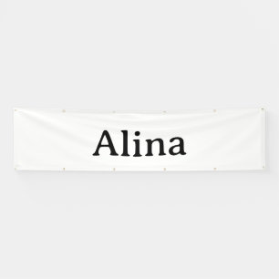 Eenvoudige merkpromotie 2,5' x 10' Buiten Spandoek