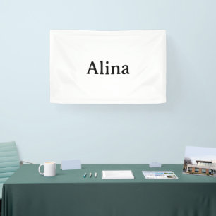 Eenvoudige merkpromotie 2,5' x 4' Binnen Spandoek