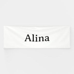 Eenvoudige merkpromotie 4' x 12' Binnen Spandoek