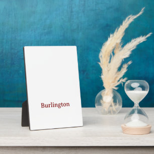 Eenvoudige merkpromotie 5" x 7" UV-bestendig ezel Fotoplaat