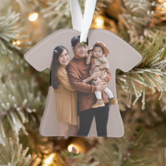 Eenvoudige merkpromotie Acryl T-shirt Ornament