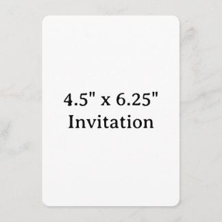 Eenvoudige merkpromotie afgerond 11,4 cm x 15,9 cm kaart