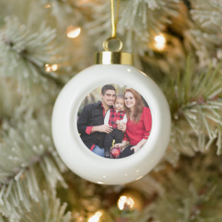 Eenvoudige merkpromotie keramische bal ornament
