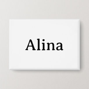 Eenvoudige merkpromotie Rechthoek 3,5" x 2,5" Button