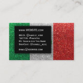 Eenvoudige Mexicaanse vlag Glitter Professional Ex Visitekaartje (Voorkant)