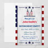 Eenvoudige Militaire Partij Patriottische Amerikaa Kaart (Voorkant / Achterkant)