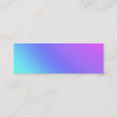 Eenvoudige mini-kleurrijke Visitekaartjes (Achterkant)