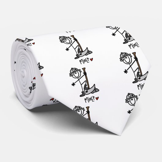 Eenvoudige miniatuurT-shirts en cadeautjes Stropdas (Opgerold)