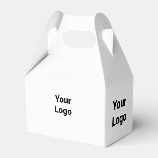 EENVOUDIGE MINIMAAL MODERNE MONOGRAM ELEGANT STIJL BEDANKDOOSJES (Achterkant)