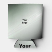 EENVOUDIGE MINIMAAL MODERNE MONOGRAM ELEGANT STIJL BLIKJESKOELER (Voorkant)