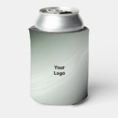 EENVOUDIGE MINIMAAL MODERNE MONOGRAM ELEGANT STIJL BLIKJESKOELER (Blikje Achterkant)