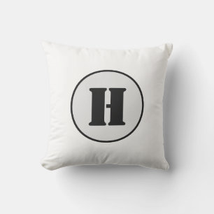 EENVOUDIGE MINIMAAL MODERNE MONOGRAM ELEGANT STIJL BUITENKUSSEN