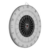 EENVOUDIGE MINIMAAL MODERNE MONOGRAM ELEGANT STIJL DARTBORD (Voorkant Links)