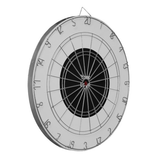 EENVOUDIGE MINIMAAL MODERNE MONOGRAM ELEGANT STIJL DARTBORD (Voorkant Links)