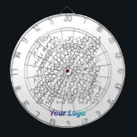 EENVOUDIGE MINIMAAL MODERNE MONOGRAM ELEGANT STIJL DARTBORD<br><div class="desc">ONTWERP</div>