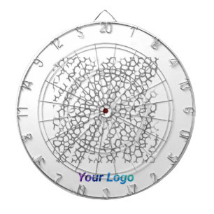 EENVOUDIGE MINIMAAL MODERNE MONOGRAM ELEGANT STIJL DARTBORD