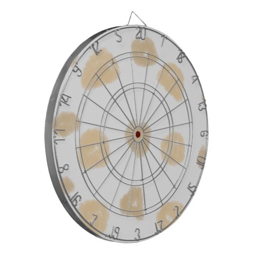 EENVOUDIGE MINIMAAL MODERNE MONOGRAM ELEGANT STIJL DARTBORD (Voorkant Links)