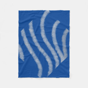 EENVOUDIGE MINIMAAL MODERNE MONOGRAM ELEGANT STIJL FLEECE DEKEN