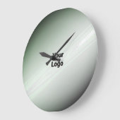 EENVOUDIGE MINIMAAL MODERNE MONOGRAM ELEGANT STIJL GROTE KLOK (Hoek)