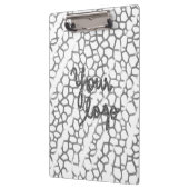 EENVOUDIGE MINIMAAL MODERNE MONOGRAM ELEGANT STIJL KLEMBORD (Links)