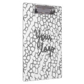 EENVOUDIGE MINIMAAL MODERNE MONOGRAM ELEGANT STIJL KLEMBORD (Rechts)