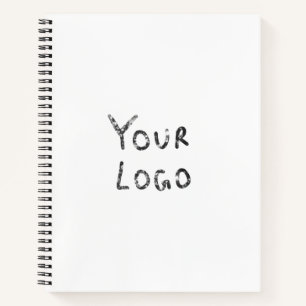 EENVOUDIGE MINIMAAL MODERNE MONOGRAM ELEGANT STIJL NOTITIEBOEK