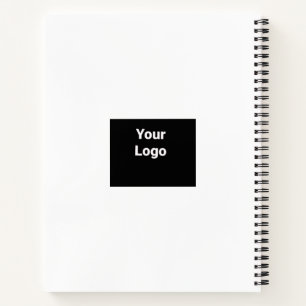 EENVOUDIGE MINIMAAL MODERNE MONOGRAM ELEGANT STIJL NOTITIEBOEK