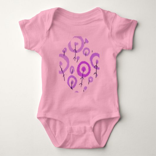 EENVOUDIGE MINIMAAL MODERNE MONOGRAM ELEGANT STIJL ROMPER (Voorkant)