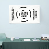 EENVOUDIGE MINIMAAL MODERNE MONOGRAM ELEGANT STIJL SPANDOEK (Beurs)