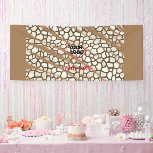 EENVOUDIGE MINIMAAL MODERNE MONOGRAM ELEGANT STIJL SPANDOEK (Feest)