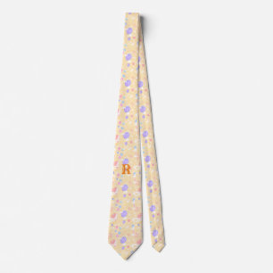 EENVOUDIGE MINIMAAL MODERNE MONOGRAM ELEGANT STIJL STROPDAS