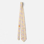 EENVOUDIGE MINIMAAL MODERNE MONOGRAM ELEGANT STIJL STROPDAS (Achterkant)