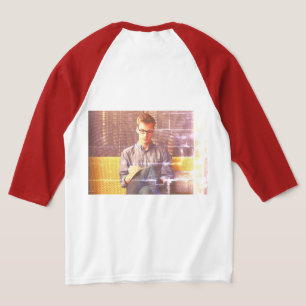 EENVOUDIGE MINIMAAL MODERNE MONOGRAM ELEGANT STIJL T-SHIRT